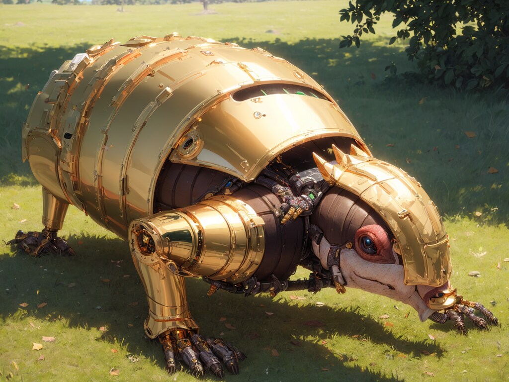 機械仕掛けの犰狳 その②