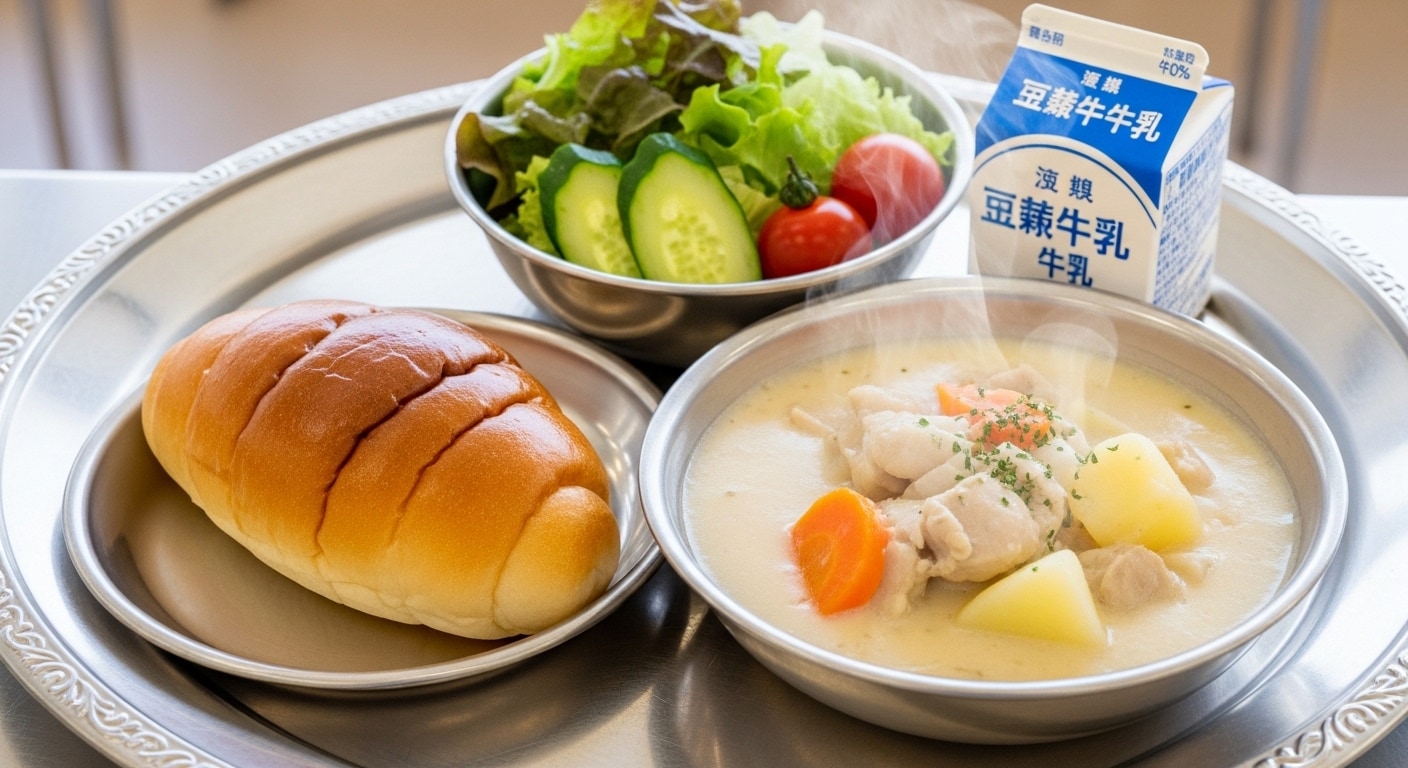 摩訶不思議食堂の給食セット | の人気AIイラスト・グラビア