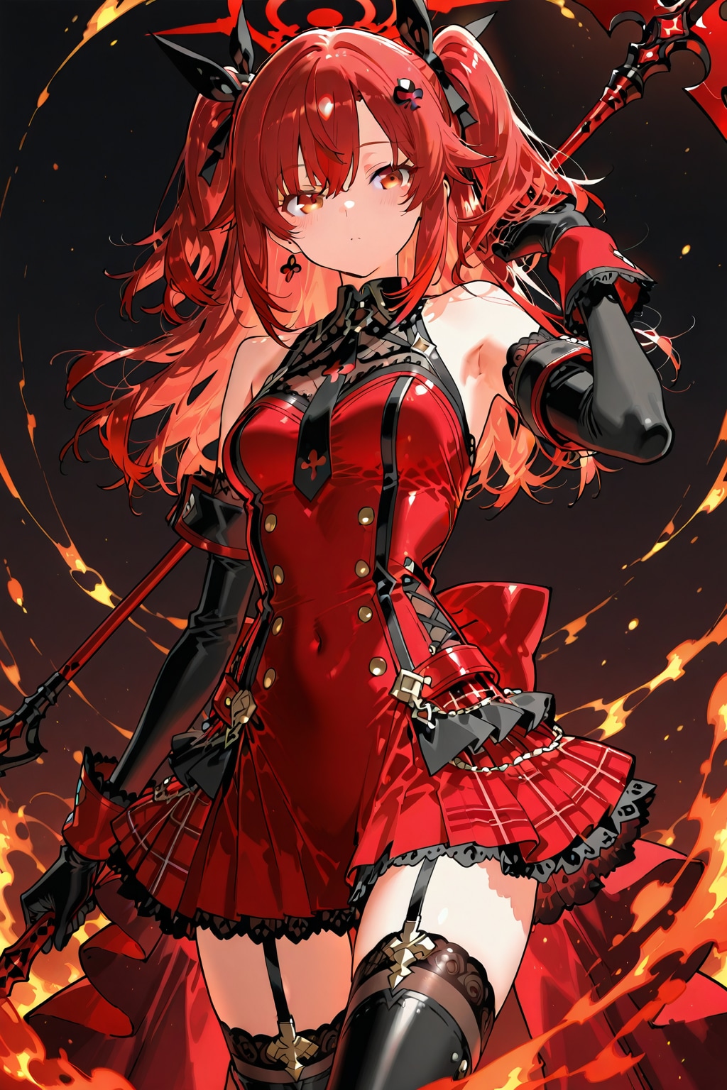 Red fraction | の人気AIイラスト・グラビア