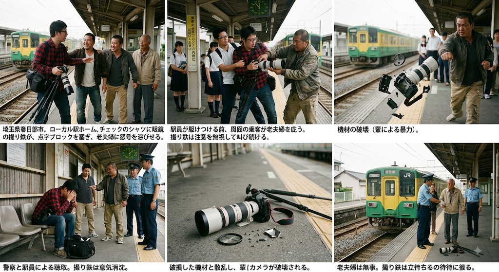 撮り鉄トラブル写真集