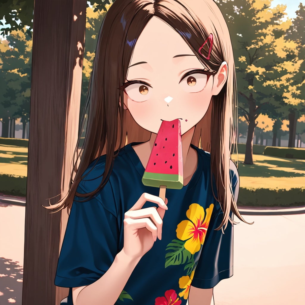 夏日にはこれだね🍨 | の人気AIイラスト・グラビア