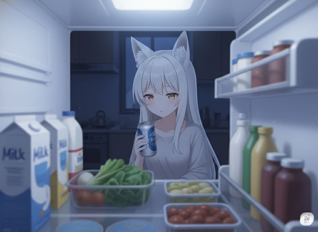 【久遠の美酒巡礼#3】冷蔵庫の守護神 | の人気AIイラスト・グラビア