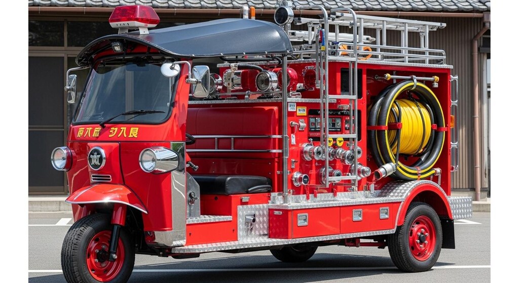 オート三輪消防車