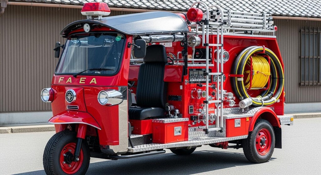オート三輪消防車