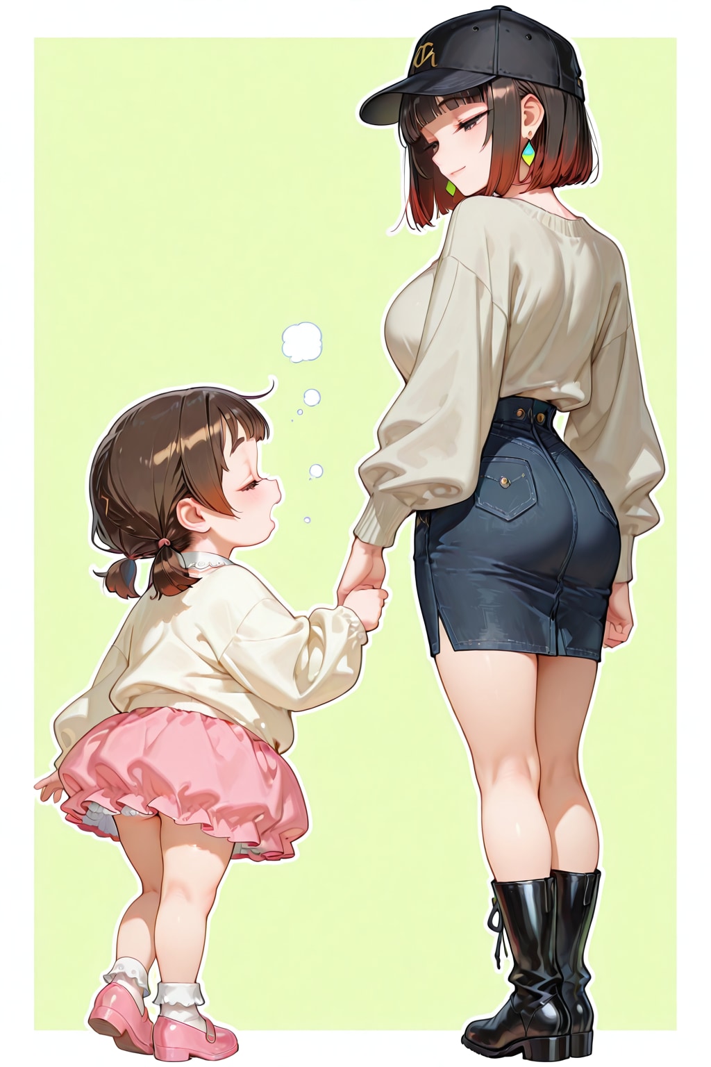 ママー…ねむいー……