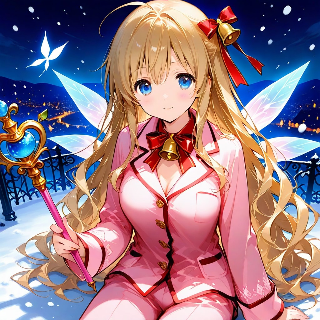 パジャマクリスマスの妖精