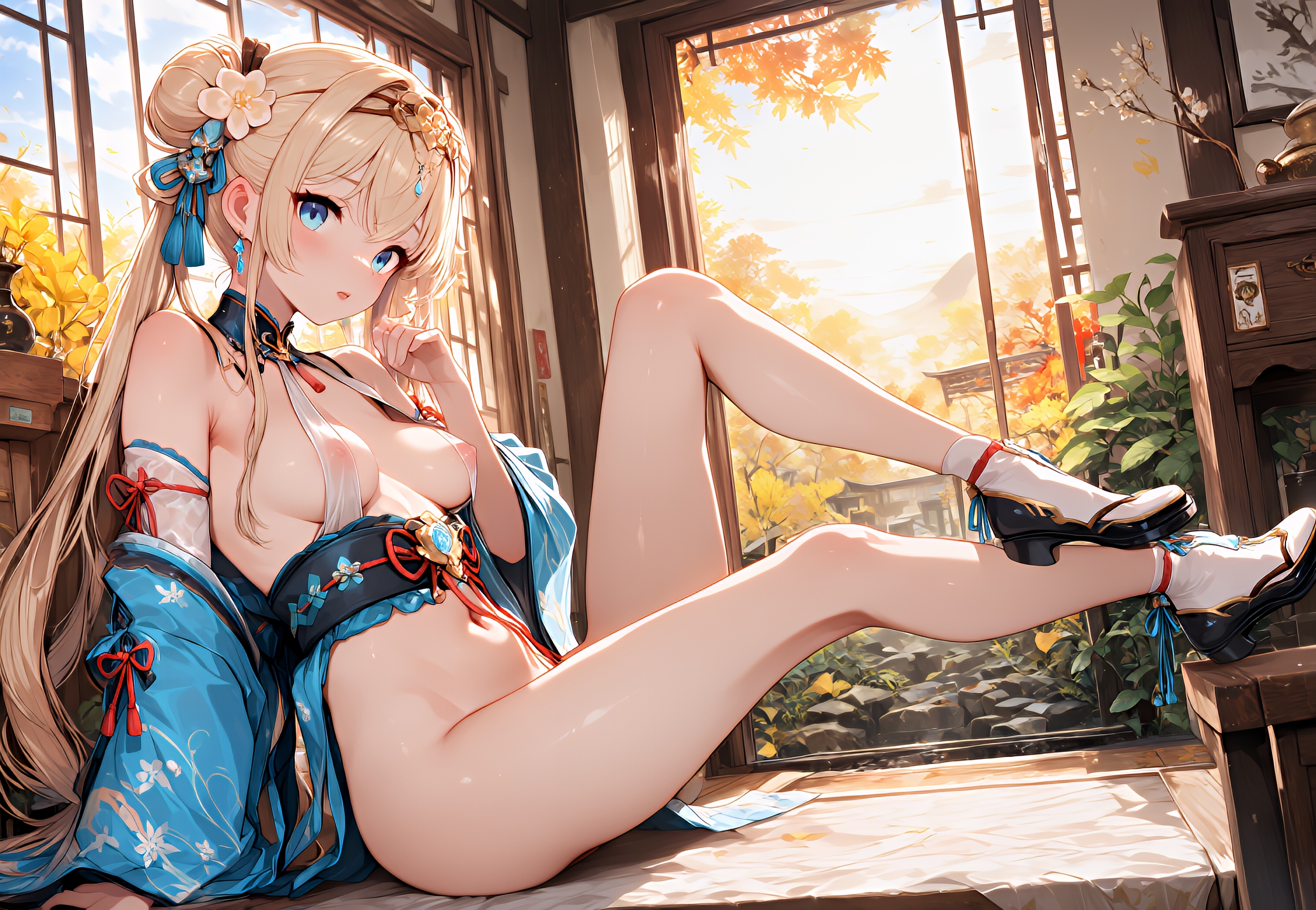 異国風の美女