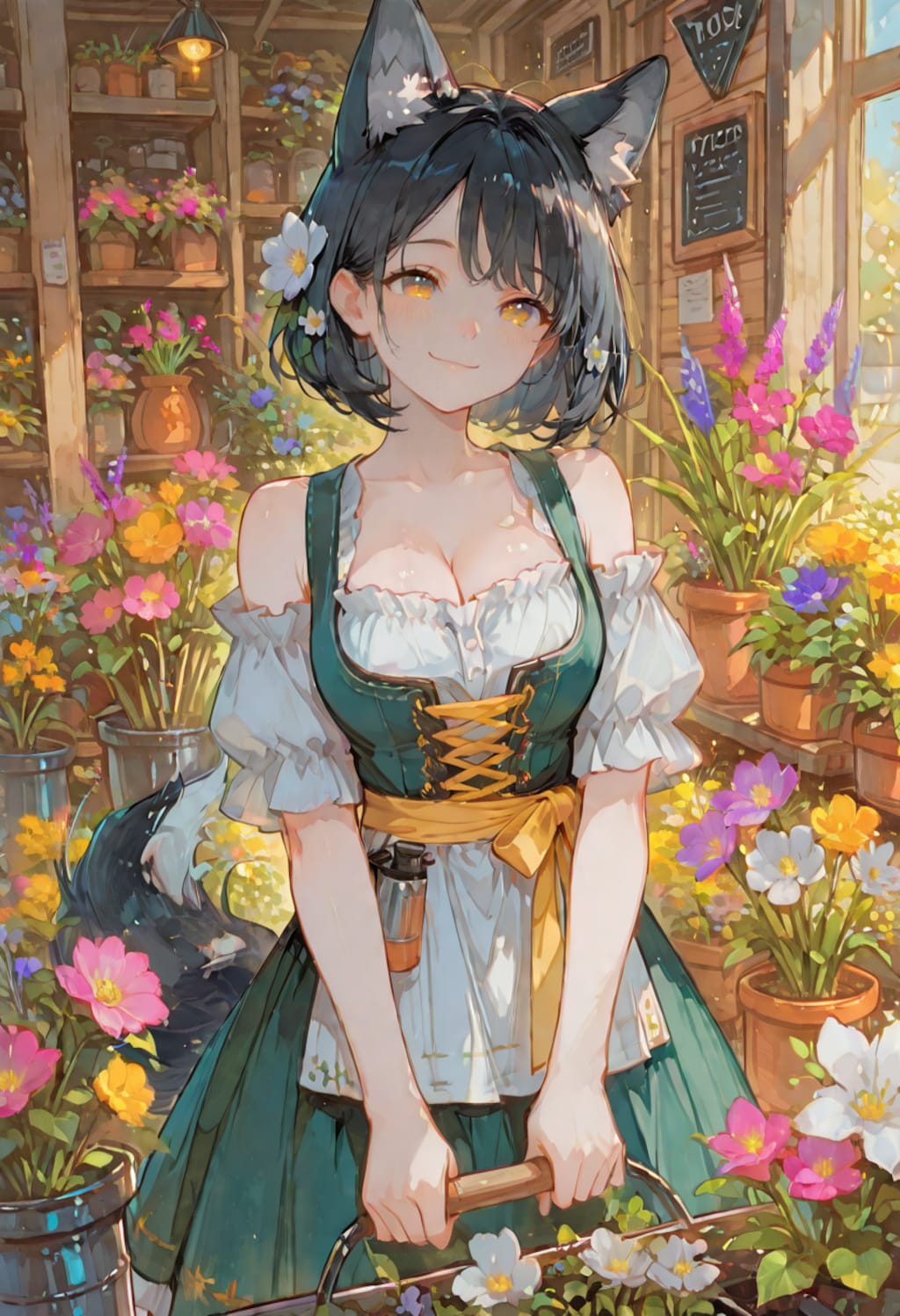 けもみみ花屋にようこそ