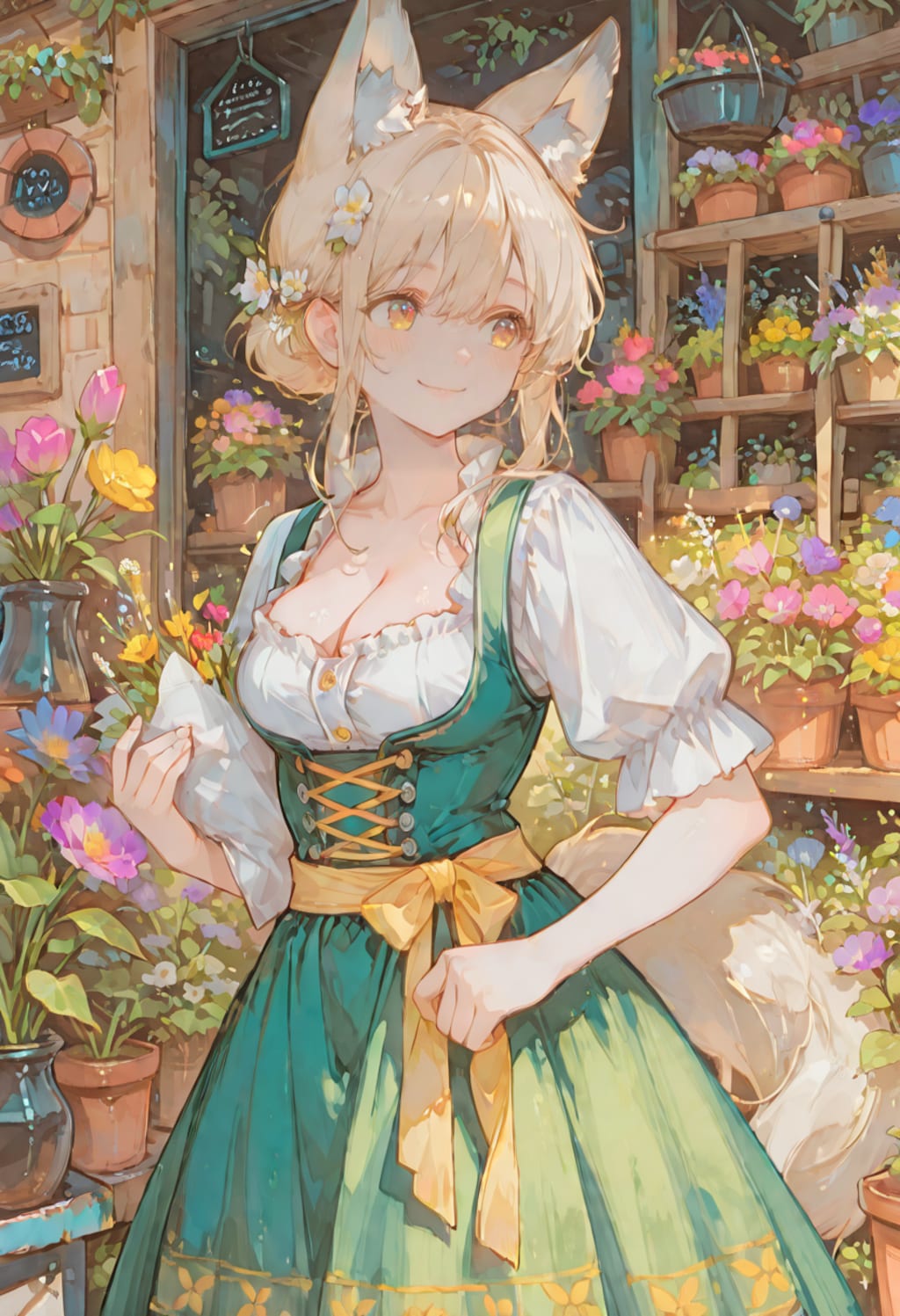けもみみ花屋にようこそ