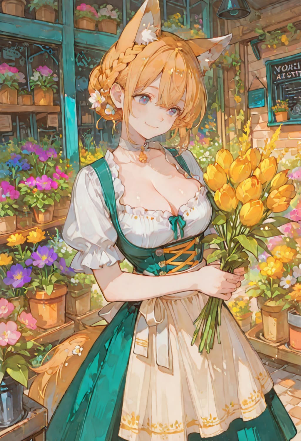 けもみみ花屋にようこそ