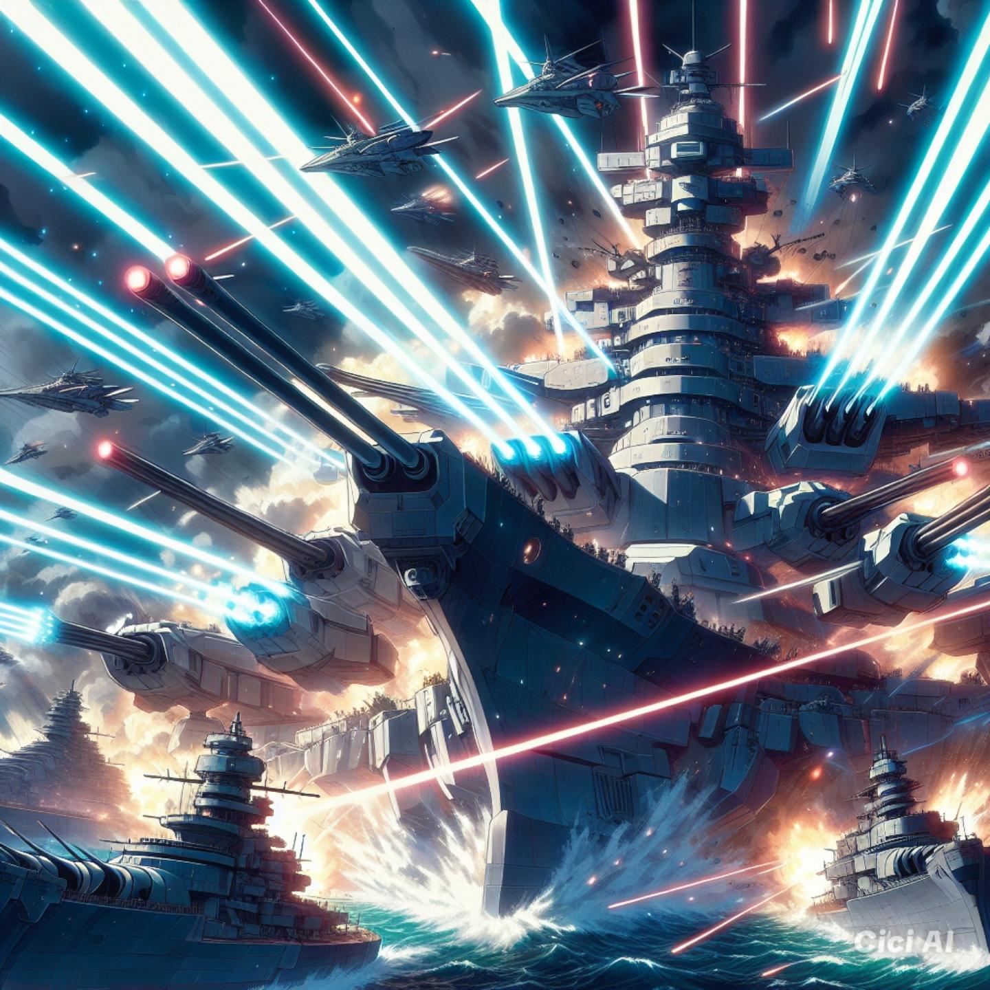 戦艦 Fire! | の人気AIイラスト・グラビア
