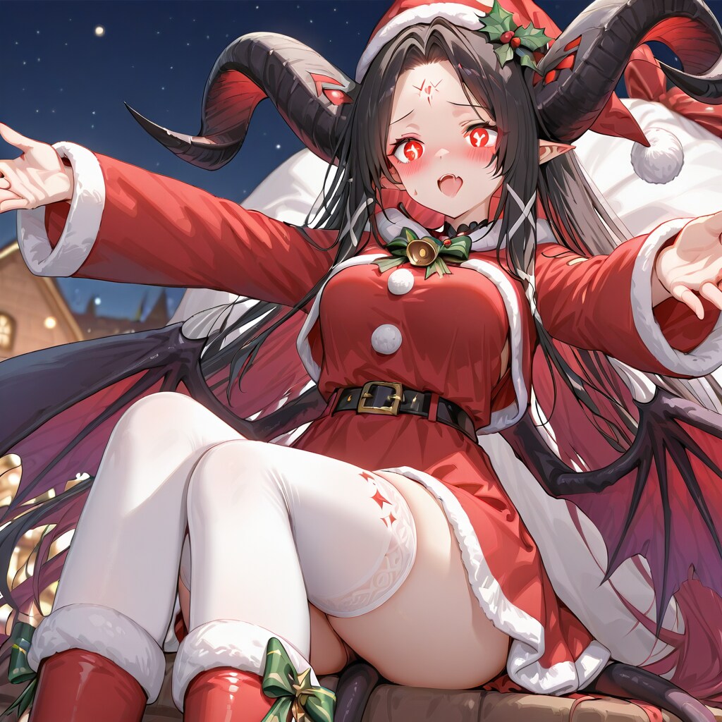 悪魔娘サンタコス