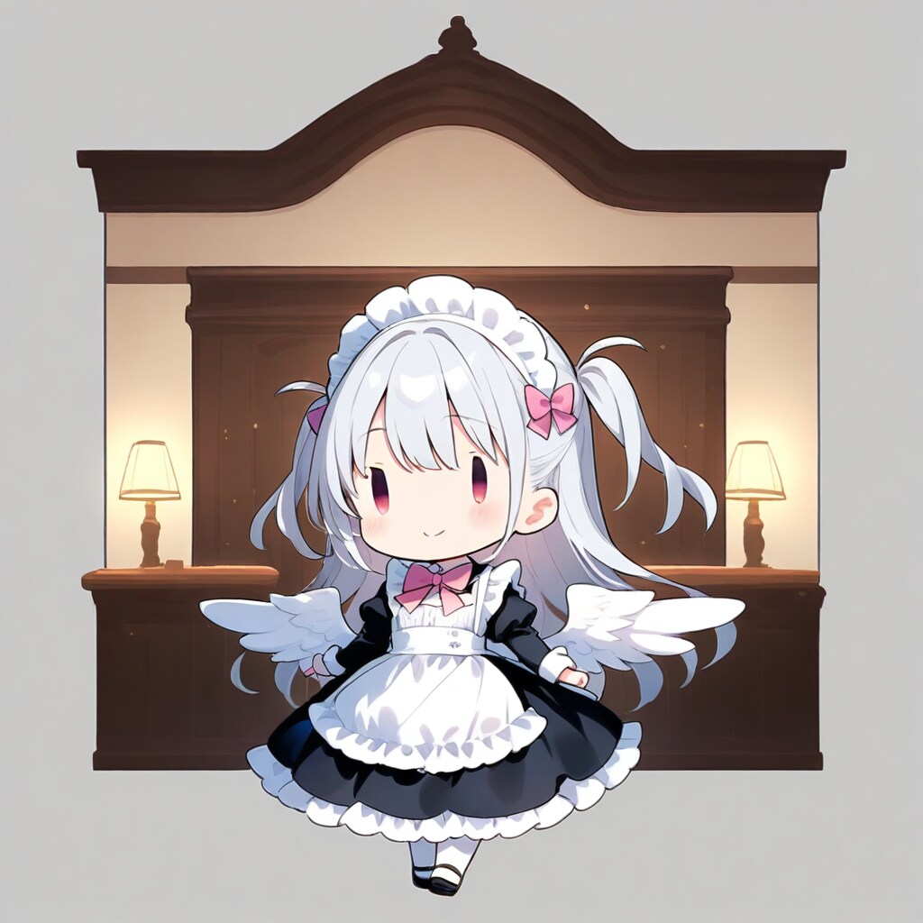 two side upチビメイドさん