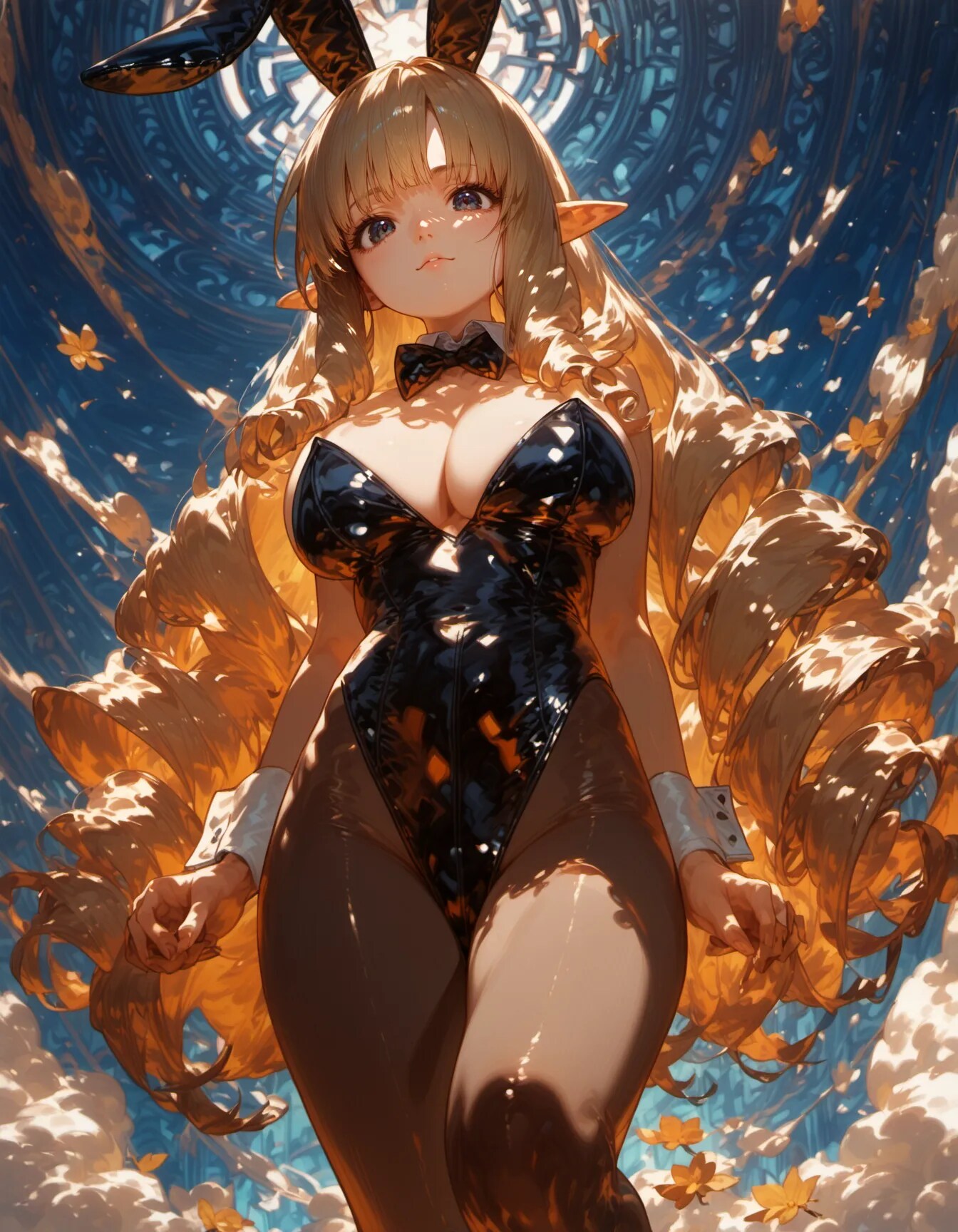 Golden Descent from the Heavens | の人気AIイラスト・グラビア