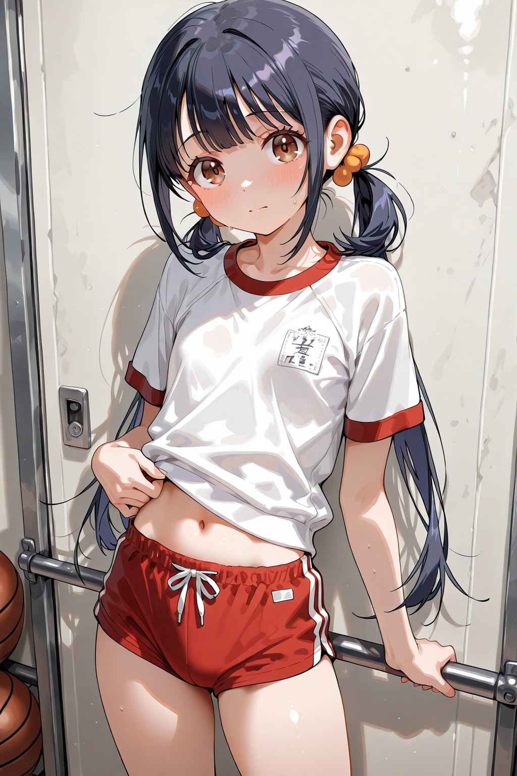 体操服美少女