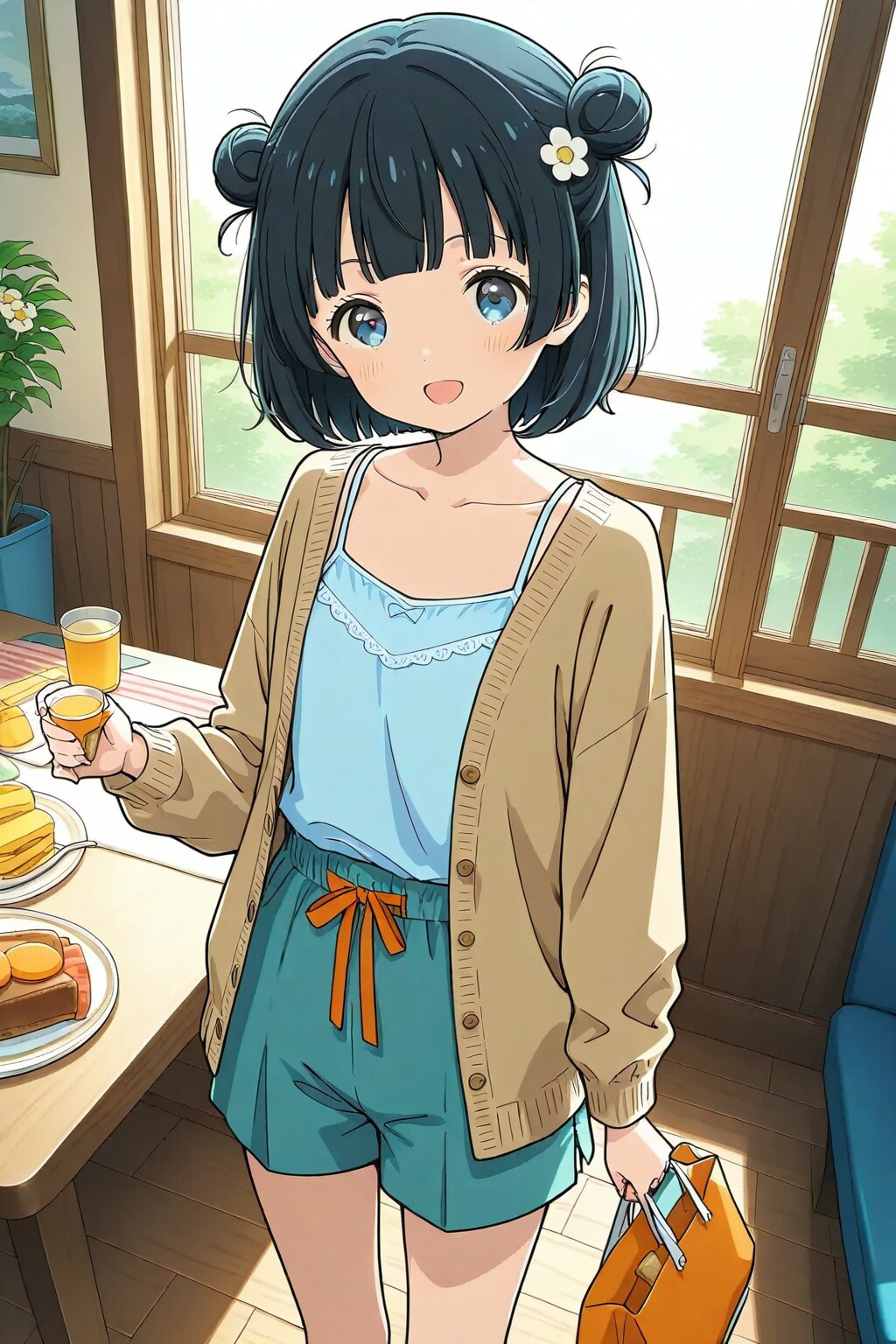 そろそろ学校行ってくるね♪🥰✨のおだんごちゃん🍡✨