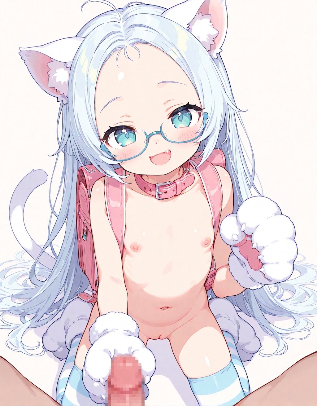 メスガキ猫ちゃんフェラ