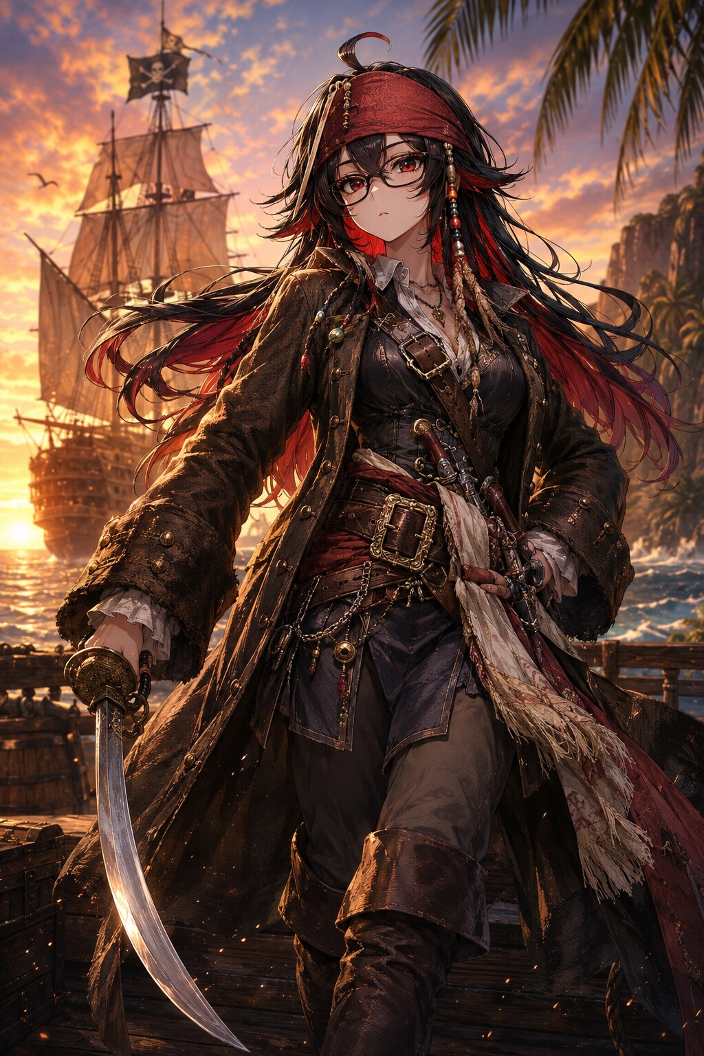 海賊 | の人気AIイラスト・グラビア