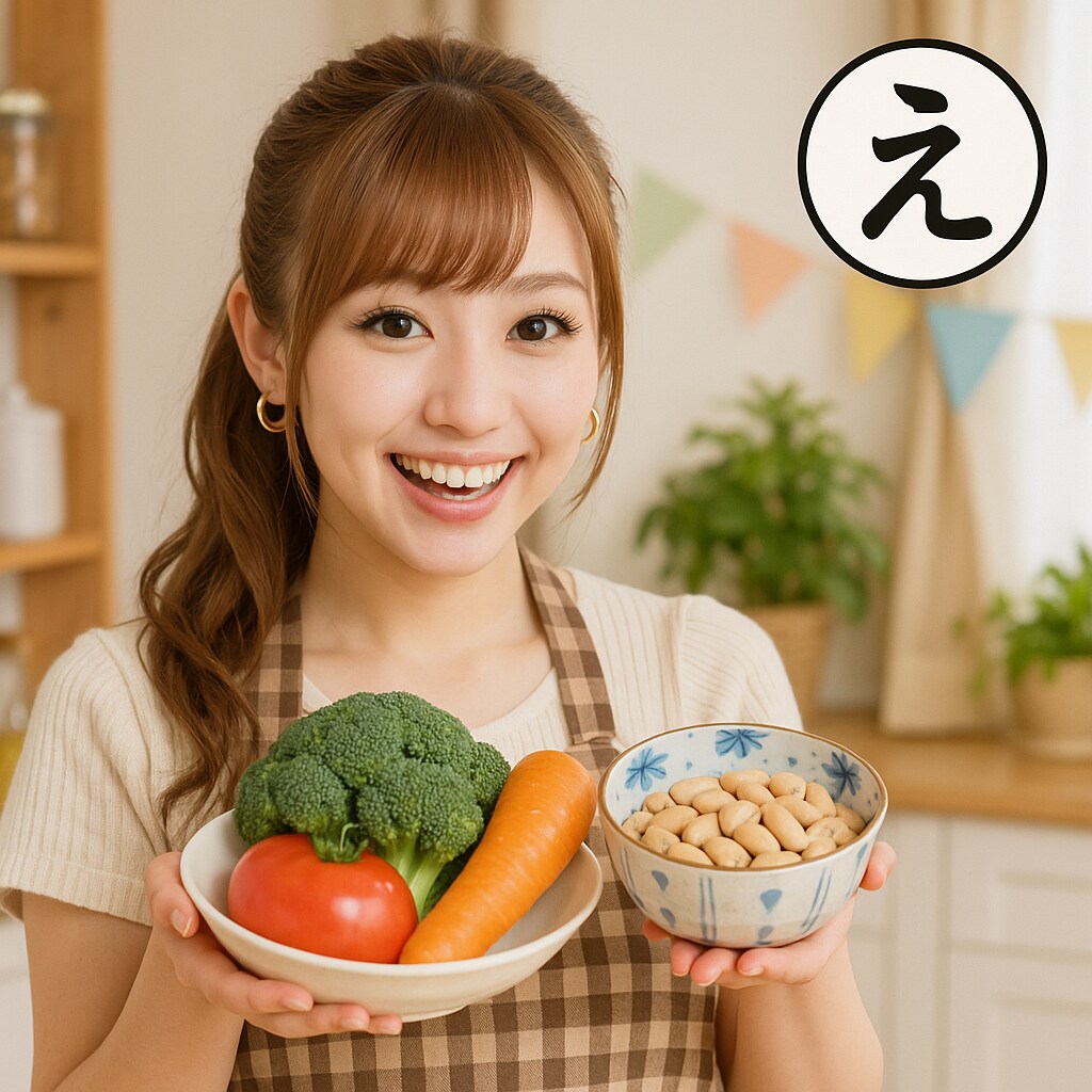 料理のあいうえお
