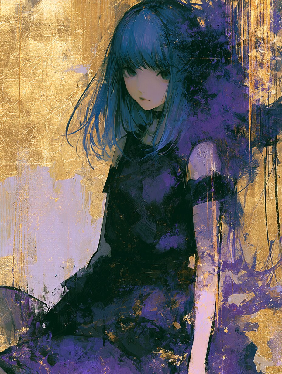 藍銅鉱（アズライト） | の人気AIイラスト・グラビア