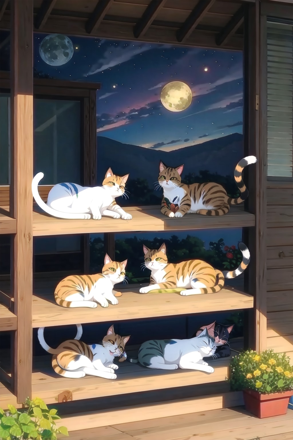 日と夜の間 | の人気AIイラスト・グラビア