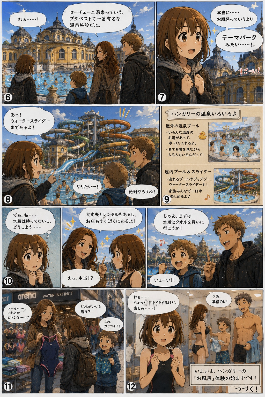 平沢唯のひとり旅日記⑤ ハンガリーのお風呂!?