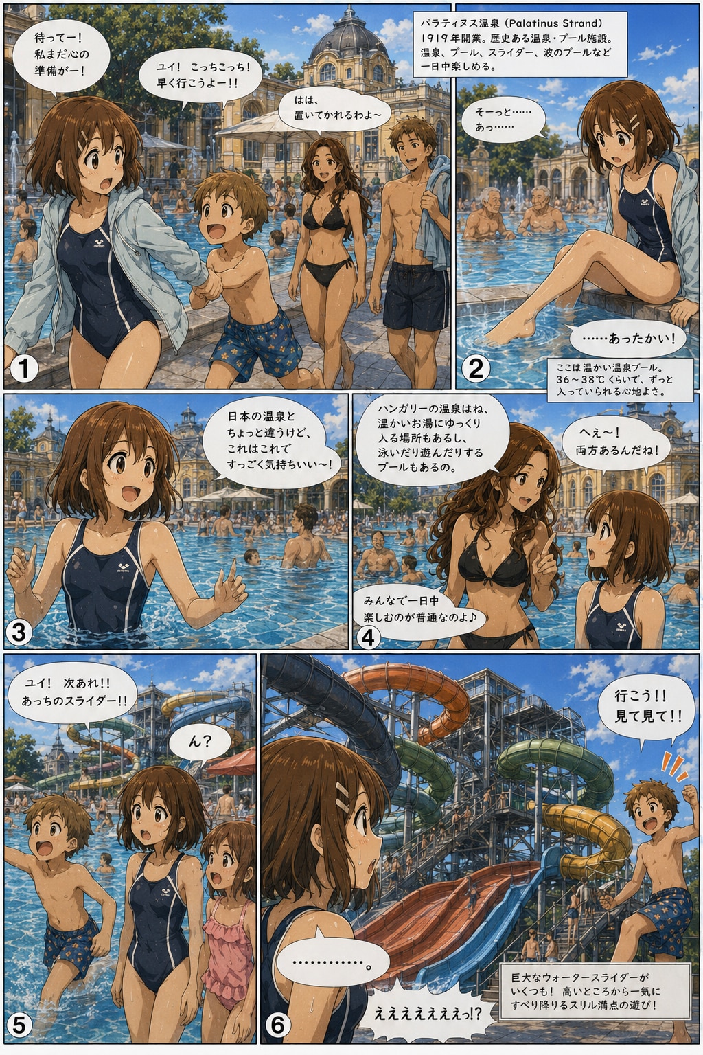 平沢唯のひとり旅日記⑤ ハンガリーのお風呂!?