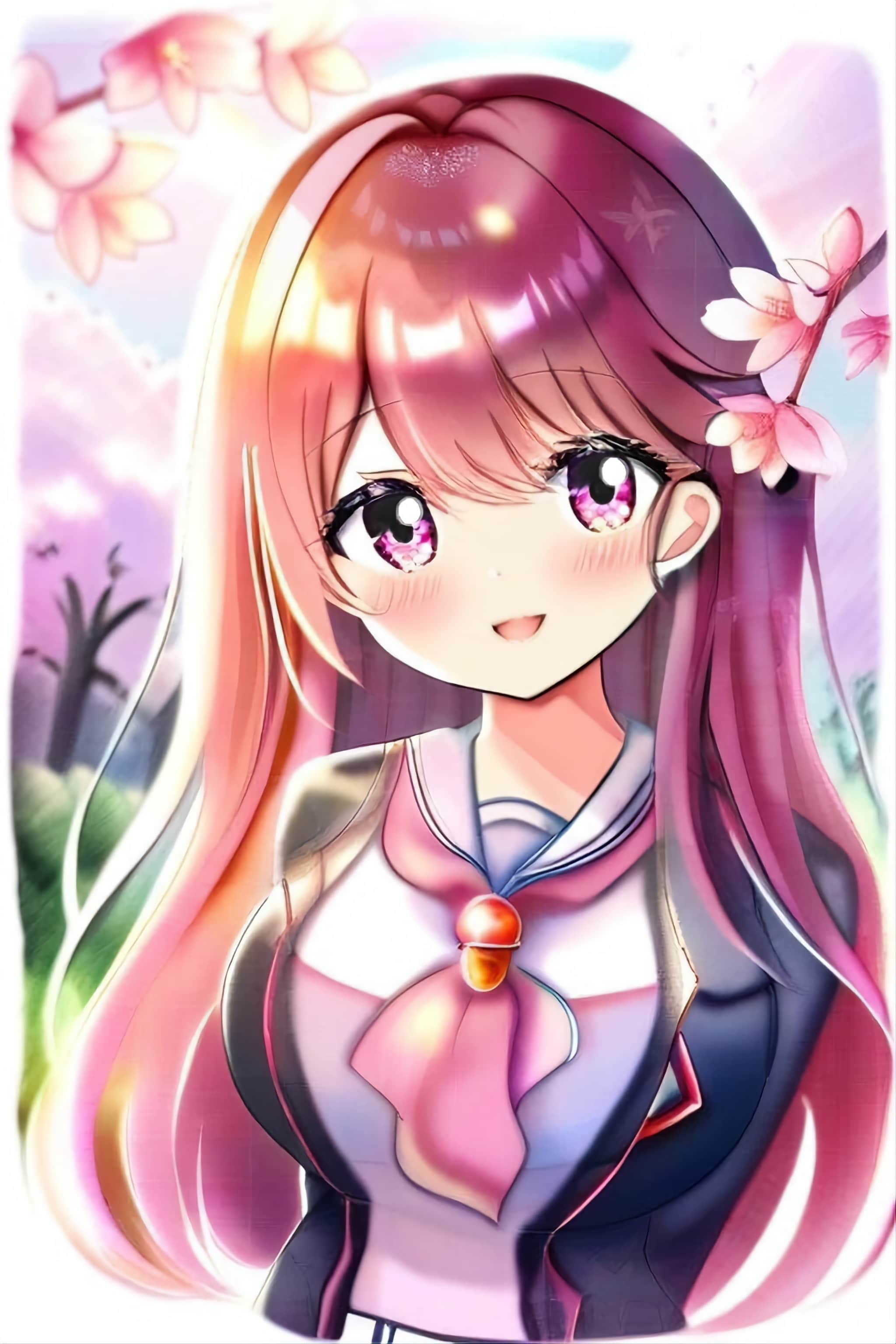 散らない花に注ぐ愛 | の人気AIイラスト・グラビア