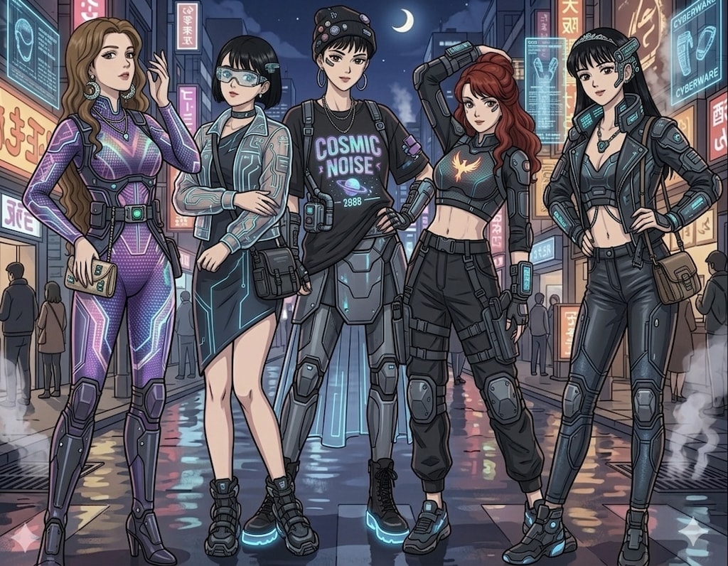 オーロラ5人娘