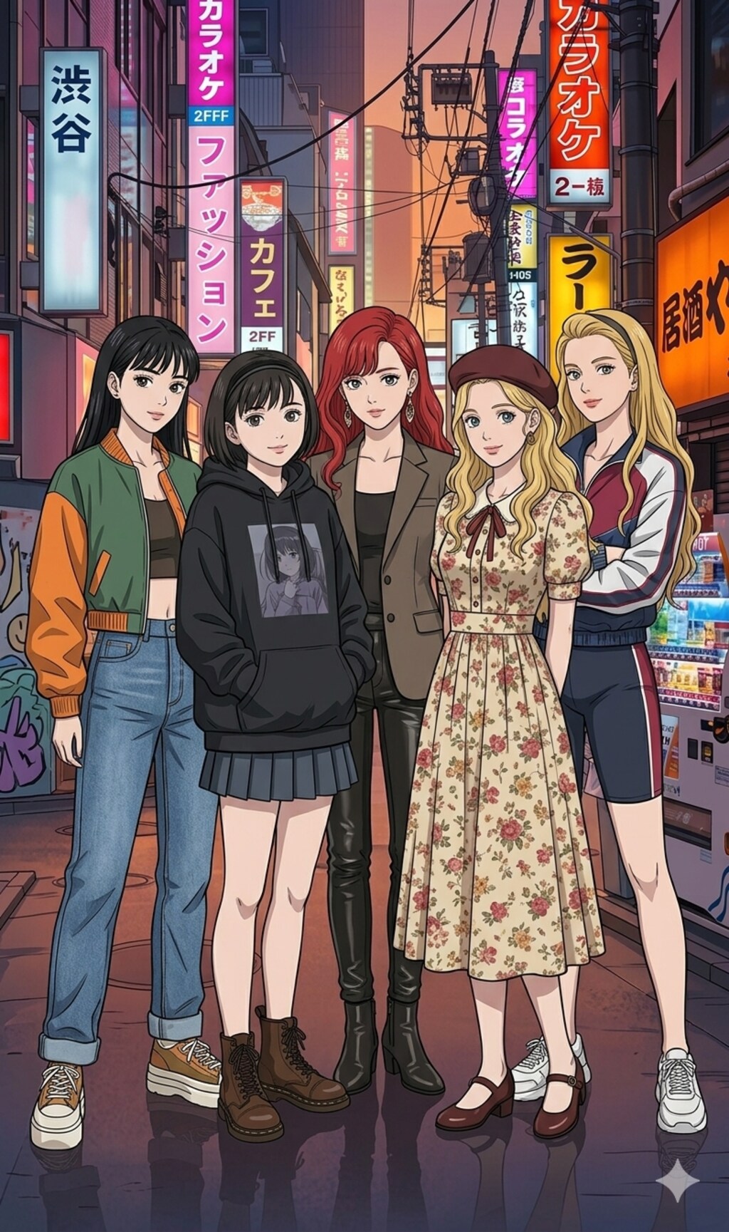 オーロラ5人娘