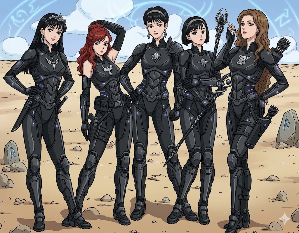 オーロラ5人娘
