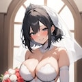 地味だった娘が結婚 3枚目