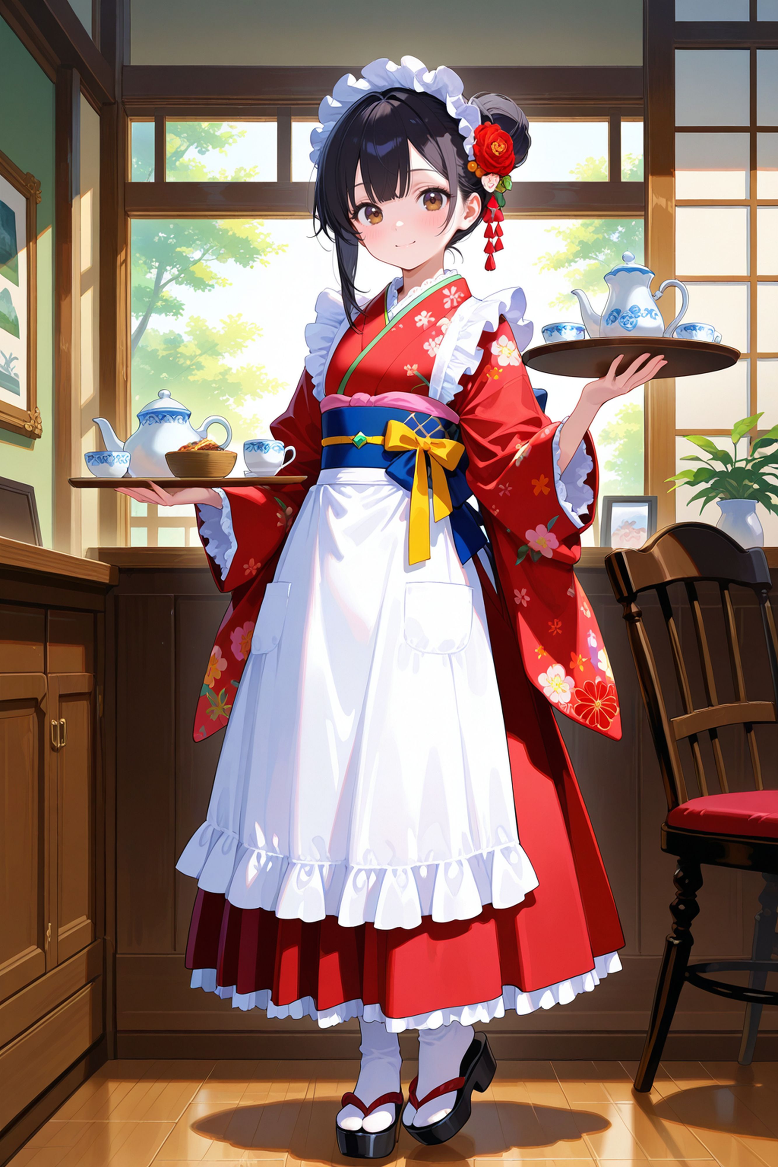 団子屋の看板娘