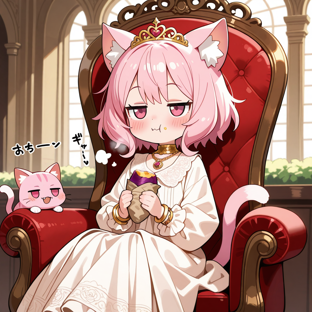 姫の好物にゃのら！！