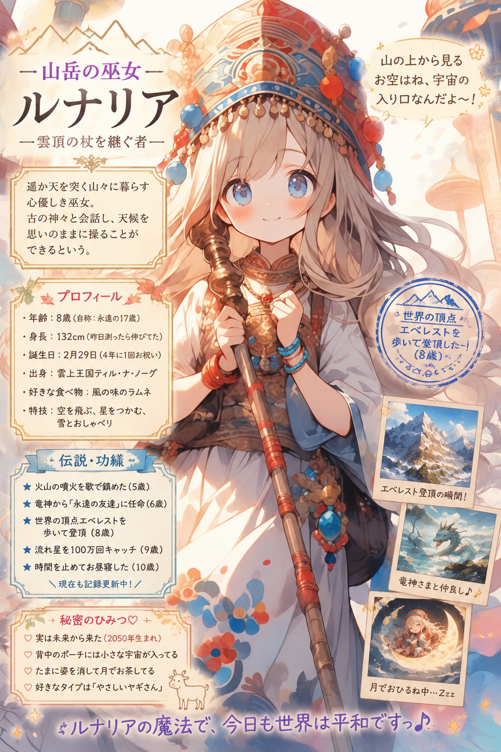 山岳地帯のVEGAちゃん | の人気AIイラスト・グラビア