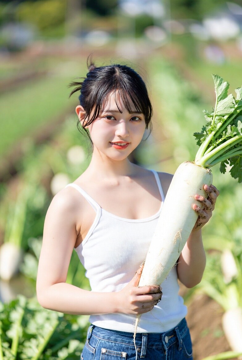 大根生産者の顔