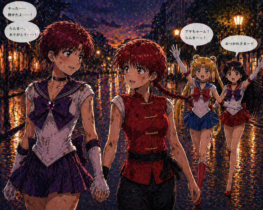 美少女戦士セーラーサターンアヤ第8話