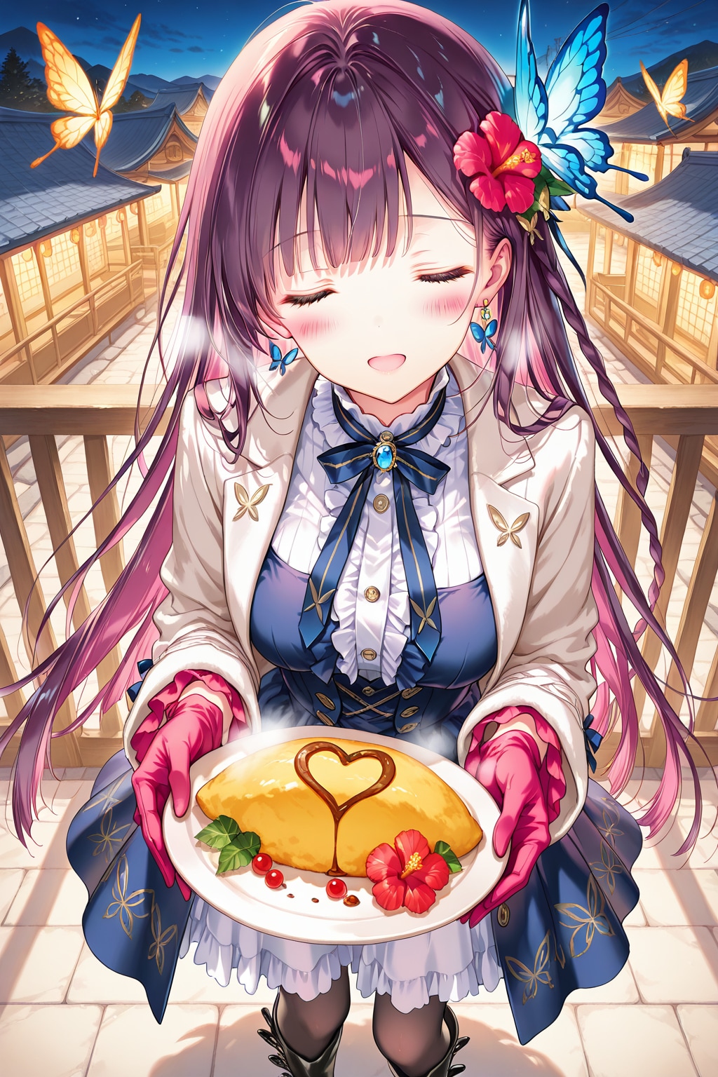 はぁ〜❤️見事なオムライスです🙇食べるのが勿体無いです❤️