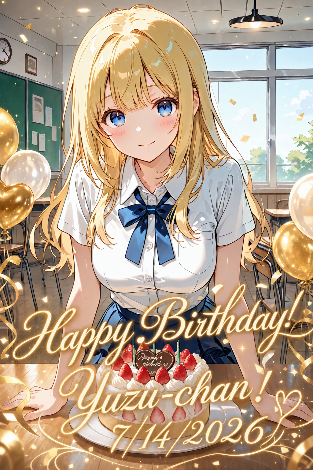 【誕生日FA】Kamenashiさん所の光西 柚ちゃん | の人気AIイラスト・グラビア
