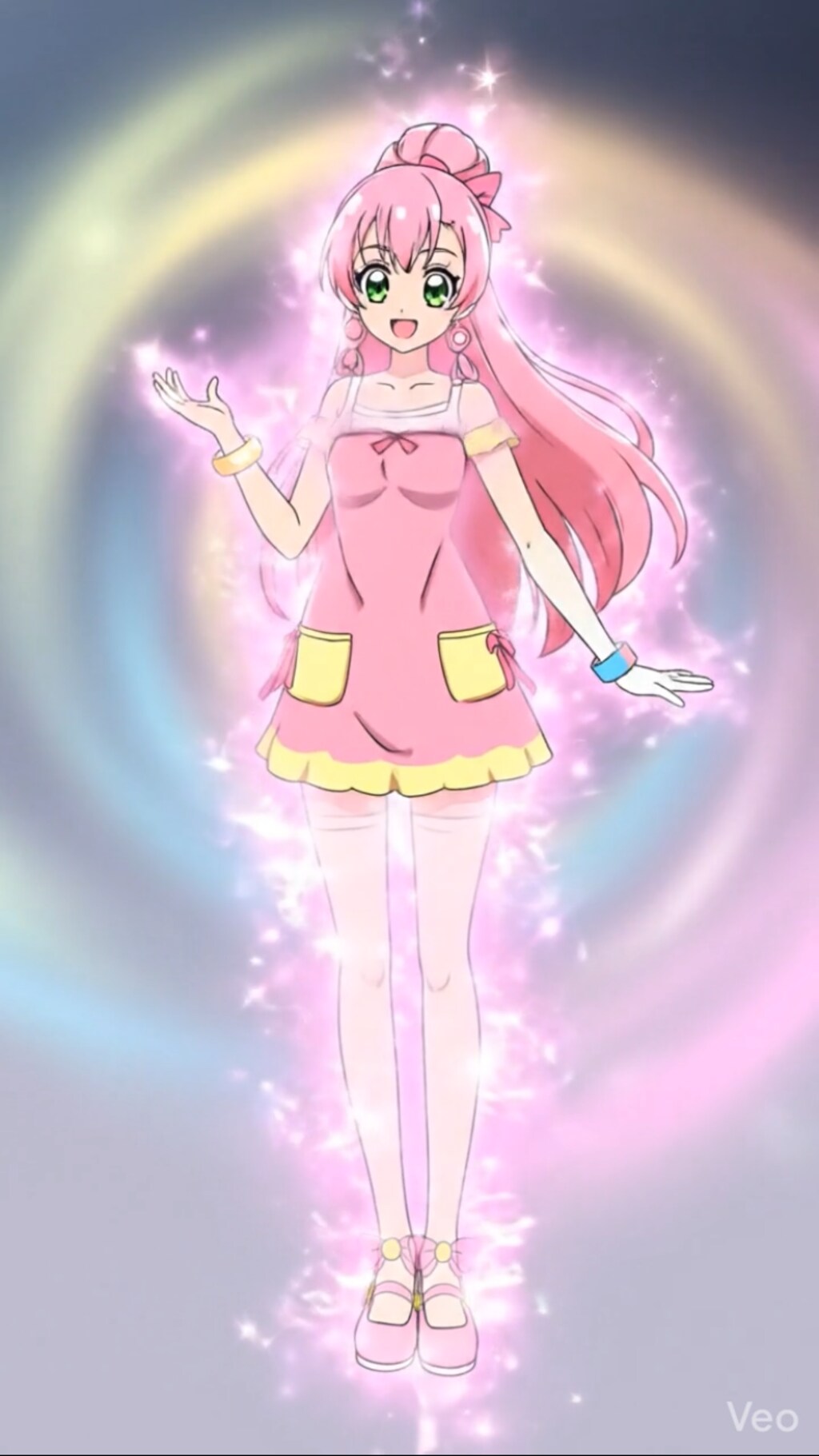 キュアプリズム変身シーン