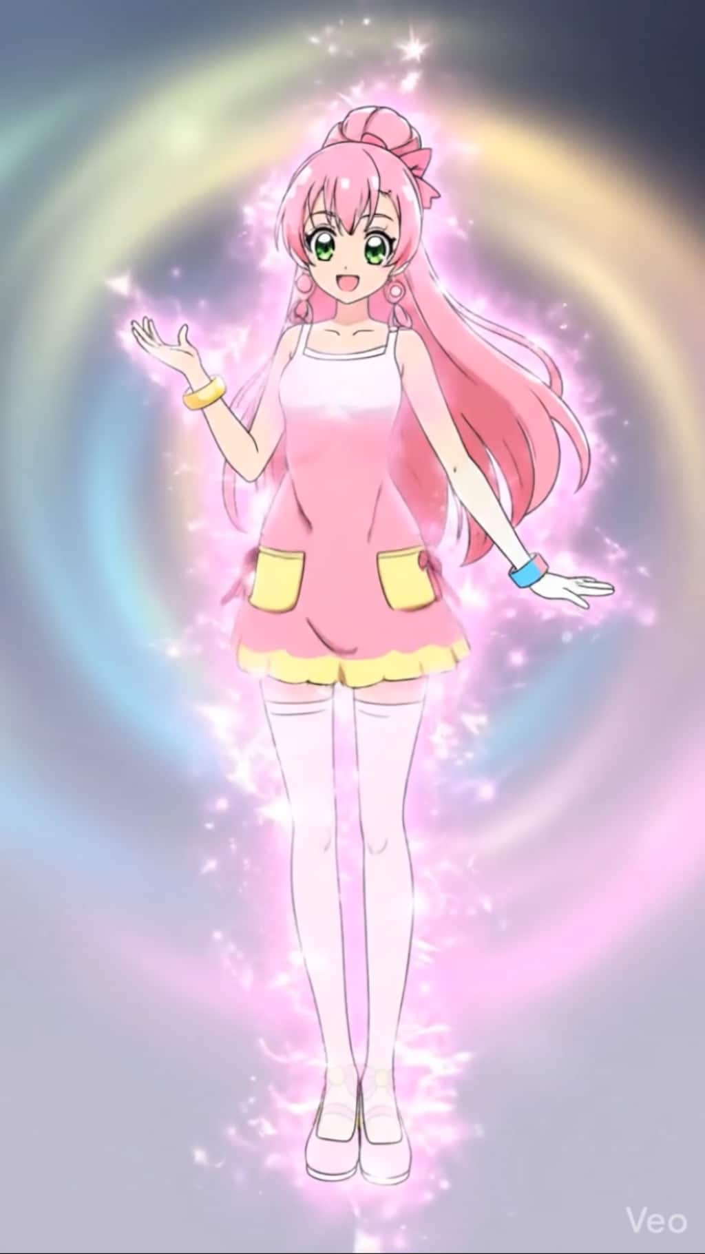 キュアプリズム変身シーン
