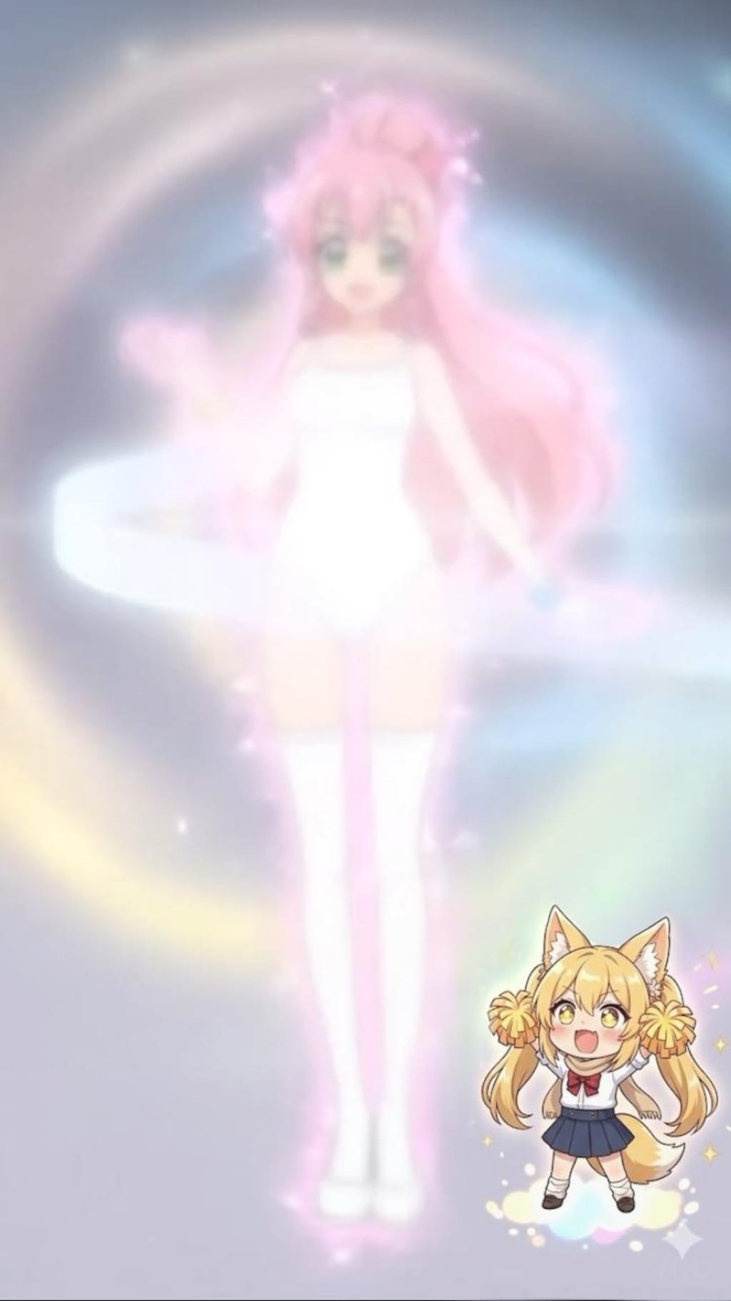 キュアプリズム変身シーン