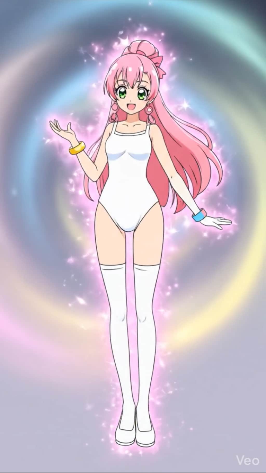 キュアプリズム変身シーン