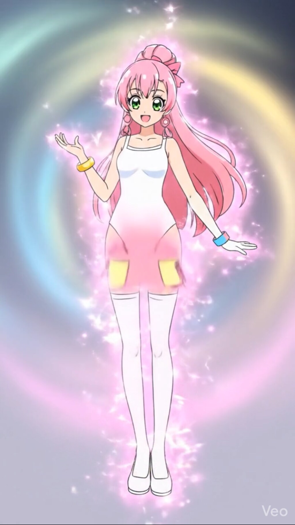 キュアプリズム変身シーン