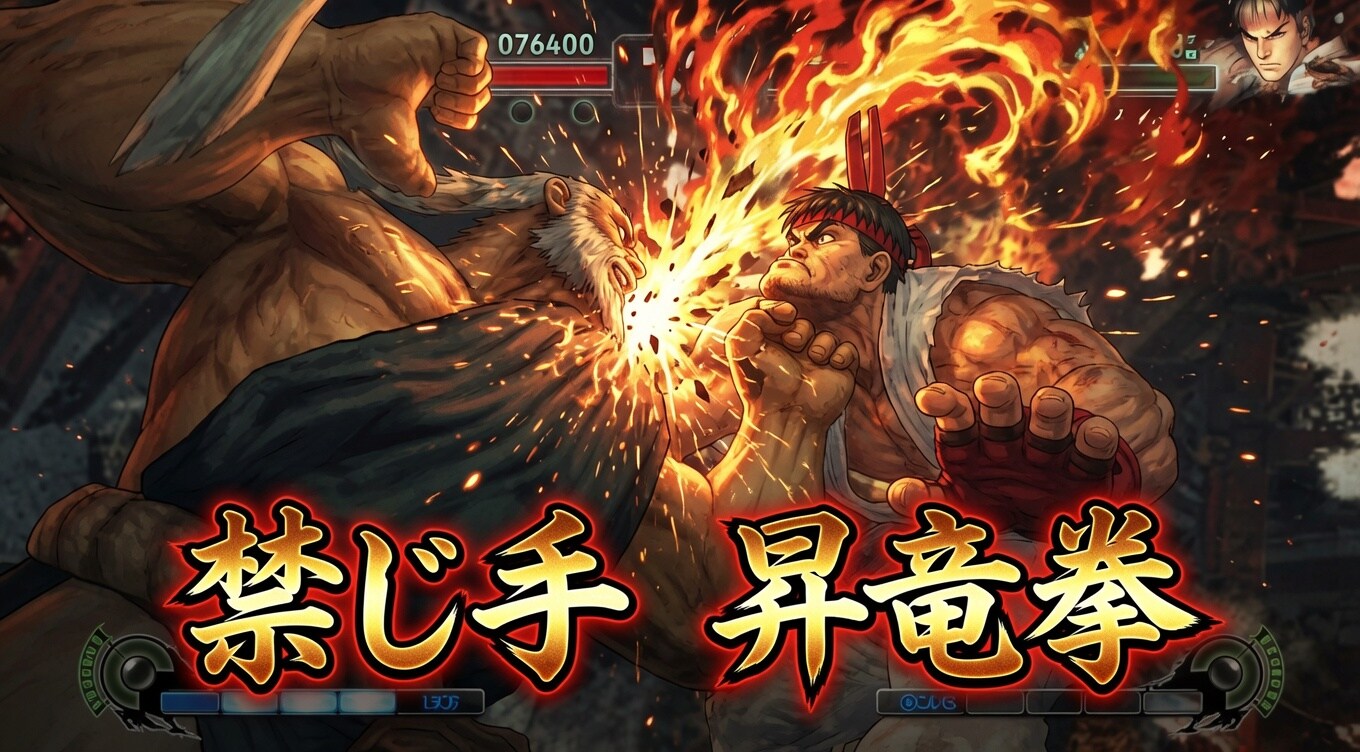 剛拳　禁じ手　昇竜拳