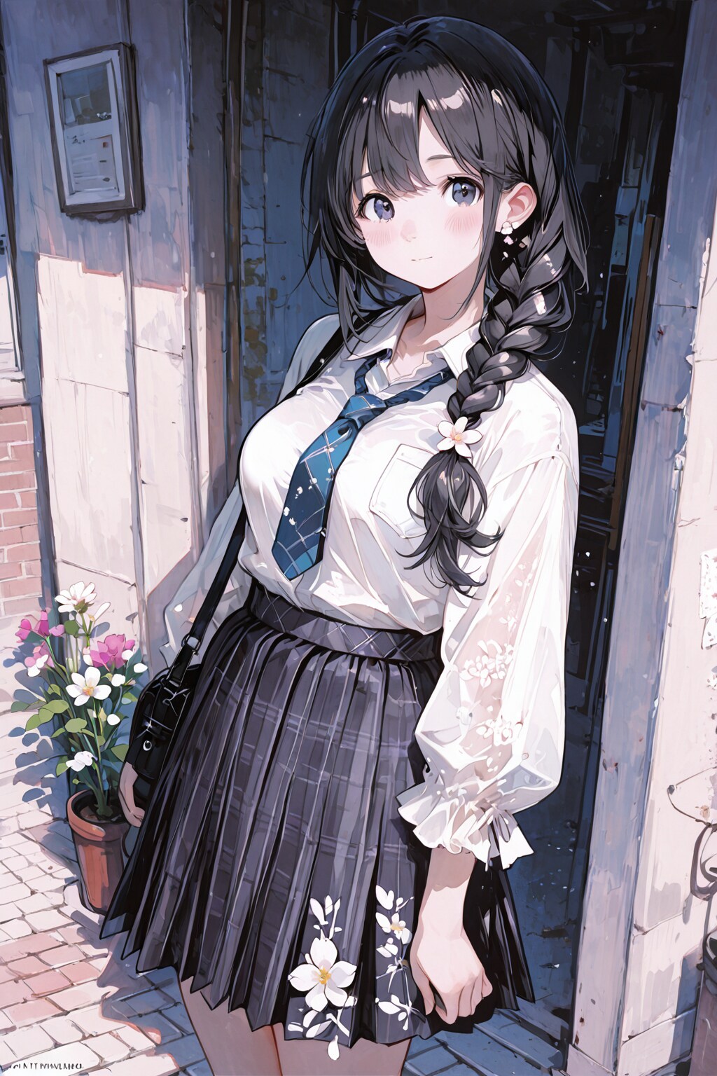 別冊フォトブック～制服風チェック柄スカート～
