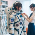 女子高生と宇宙服13 2枚目