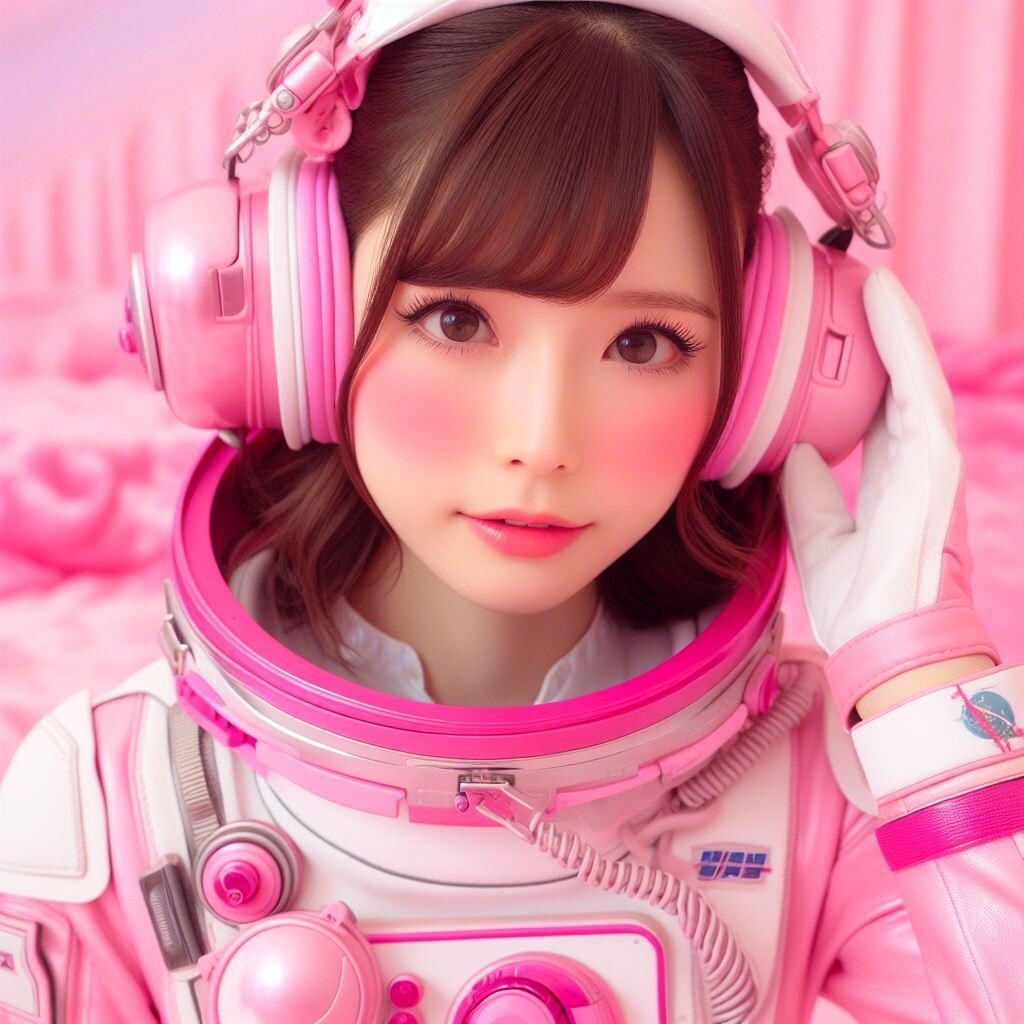 女子高生と宇宙服13