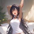 あくび 2枚目