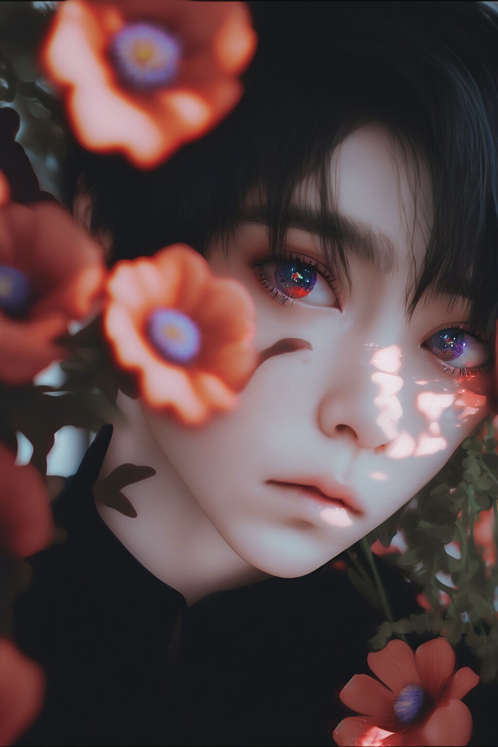 花と人形